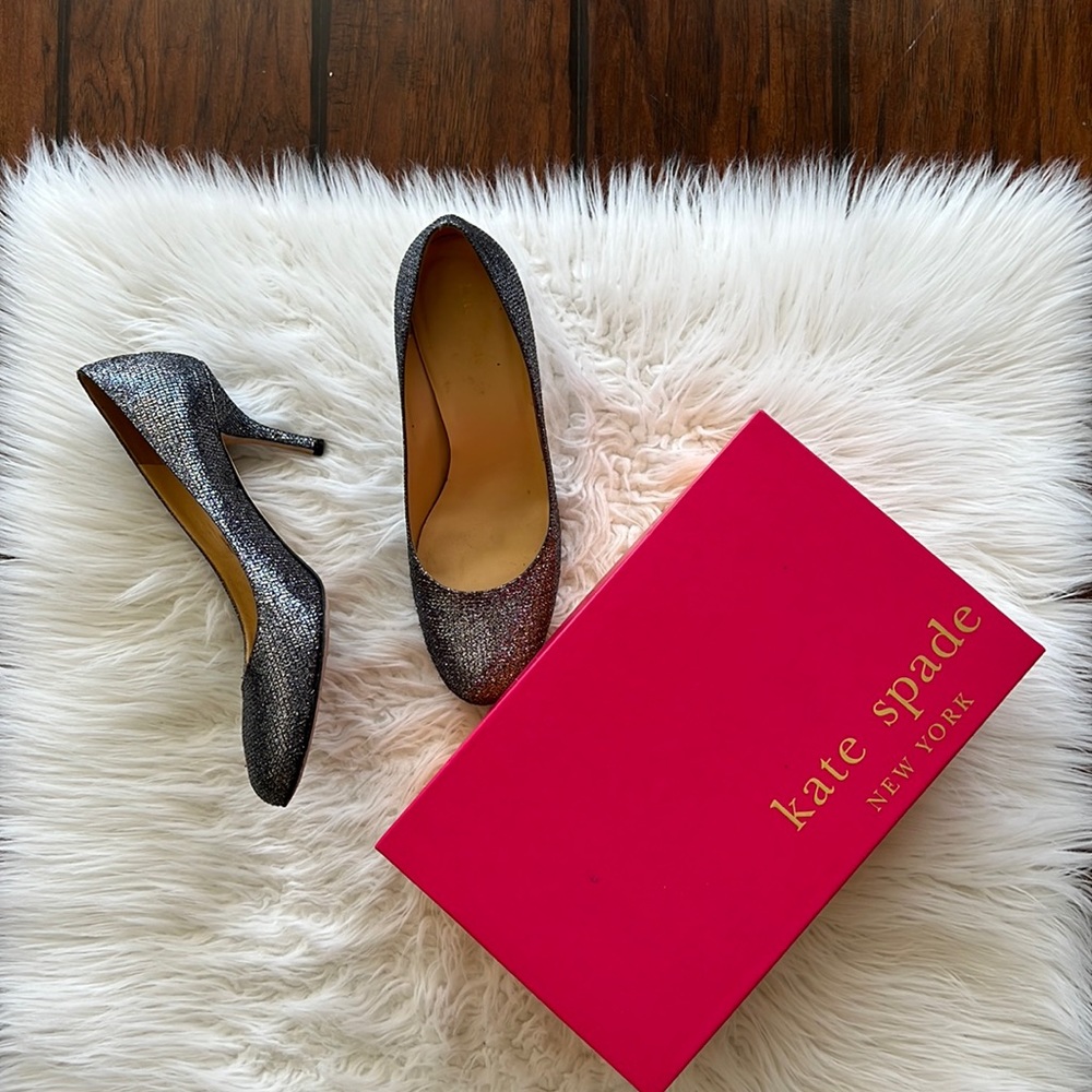 Kate Spade sparkling ✨ shoes with low heel
